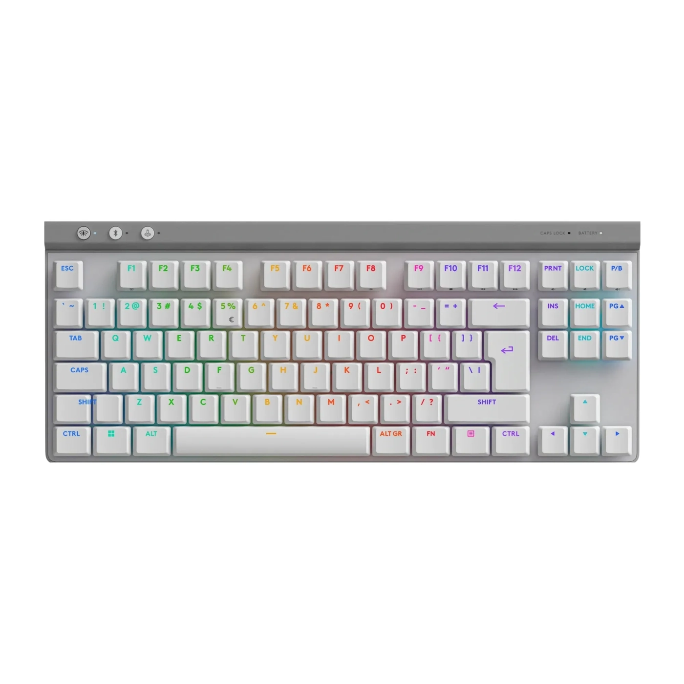 Купити Клавіатура Logitech G515 TKL Lightspeed TKL Tactile White (920-012539) - фото 1