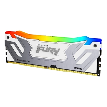 Купити Модуль пам'яті Kingston FURY Renegade White RGB DDR5-8400 CUDIMM 24GB (KF584CU40RWA-24) - фото 1