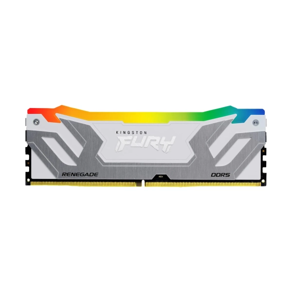 Купити Модуль пам'яті Kingston FURY Renegade White RGB DDR5-8400 CUDIMM 24GB (KF584CU40RWA-24) - фото 3