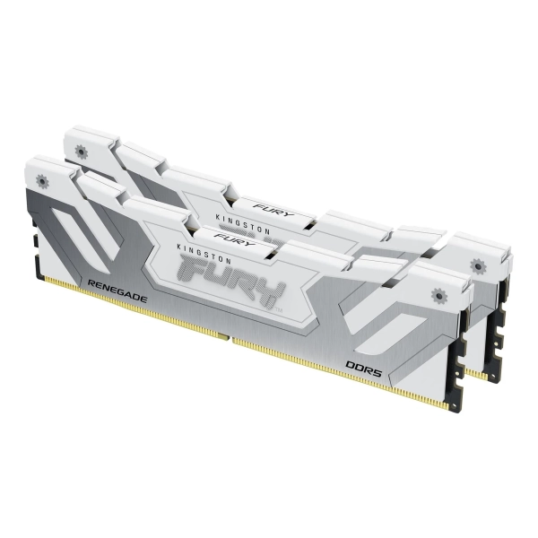 Купити Модуль пам'яті Kingston FURY Renegade White DDR5-8400 CUDIMM 48GB (2x24GB) (KF584CU40RWK2-48) - фото 1
