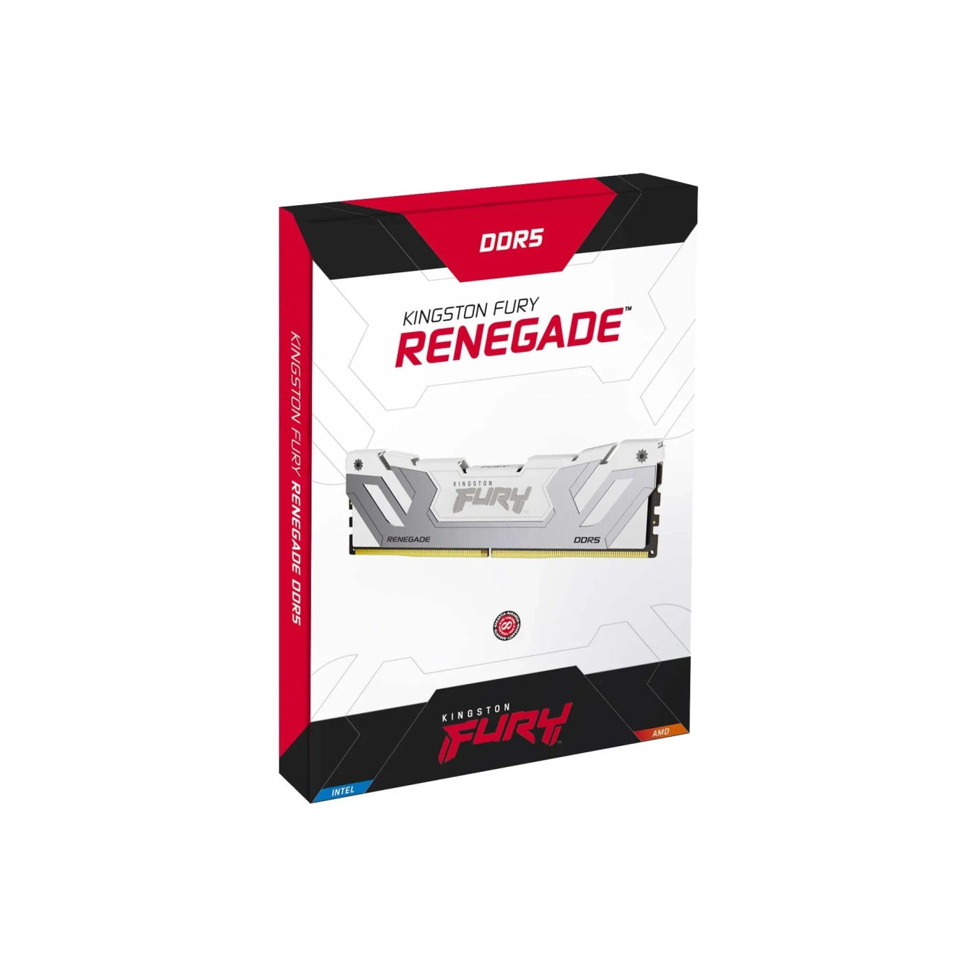 Купити Модуль пам'яті Kingston FURY Renegade White DDR5-8400 CUDIMM 48GB (2x24GB) (KF584CU40RWK2-48) - фото 3