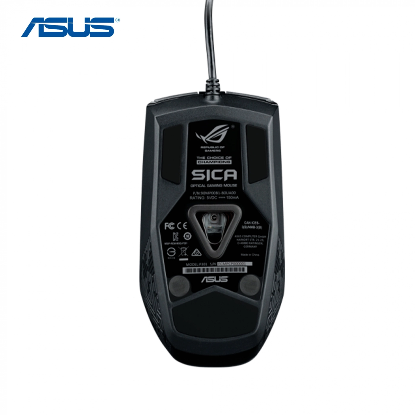 Купити Миша ASUS ROG Sica USB Black - фото 3