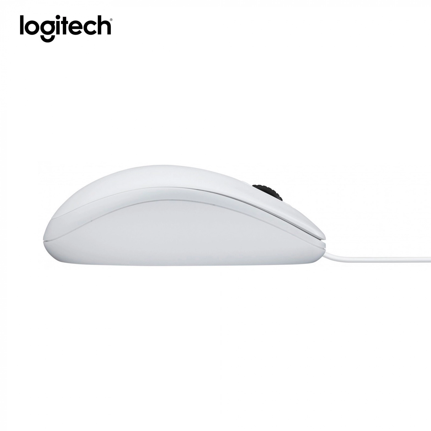 Купить Мышь Logitech B100 USB White - фото 3