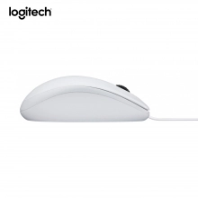 Купить Мышь Logitech B100 USB White - фото 3