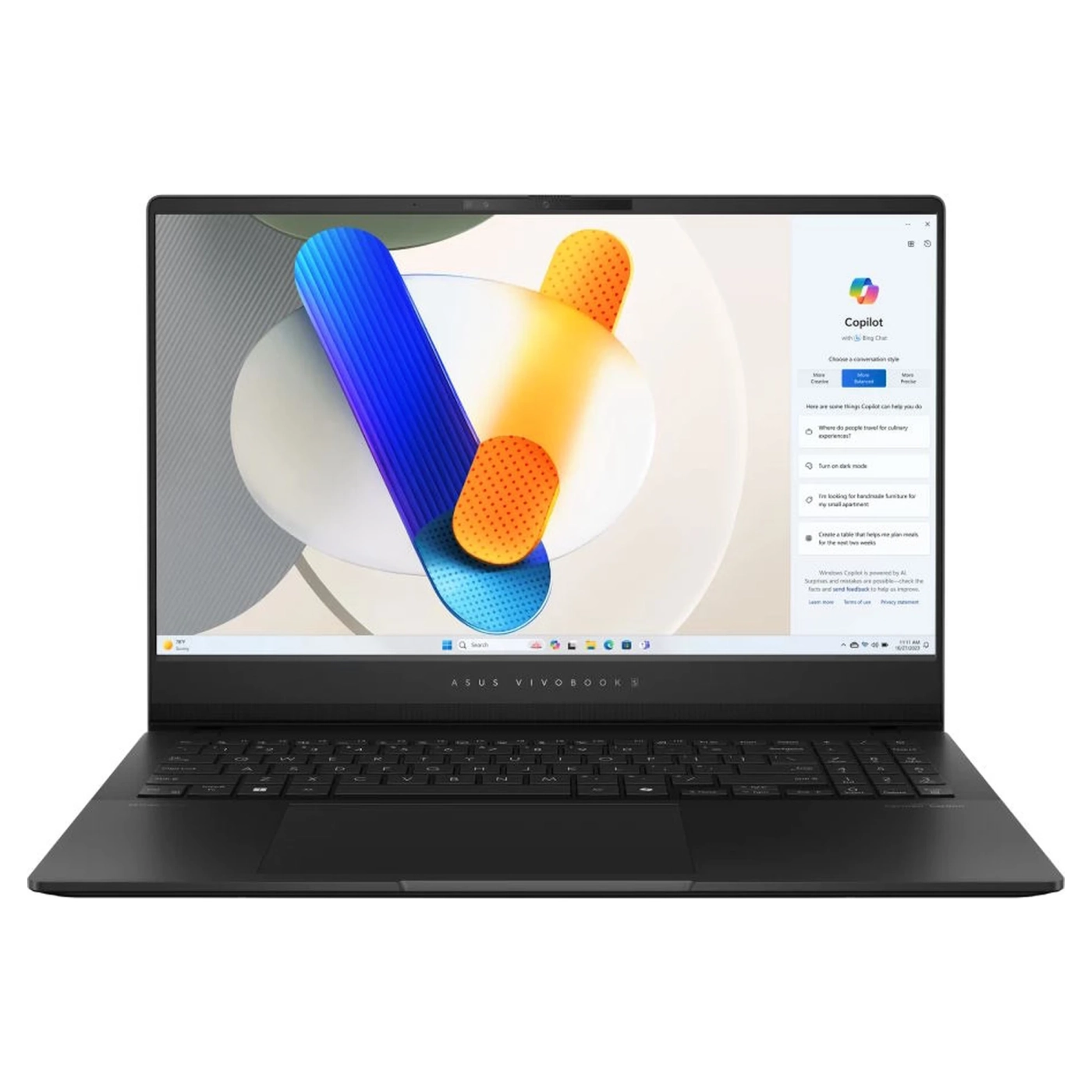 Купить Ноутбук ASUS Vivobook S 15 OLED M5506NA-MA012 (90NB14D2-M000M0) - фото 1