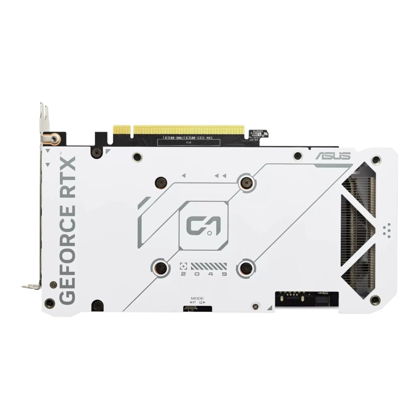 Купить Видеокарта ASUS Nvidia GeForce DUAL-RTX4070-O12G-EVO-WHITE - фото 6