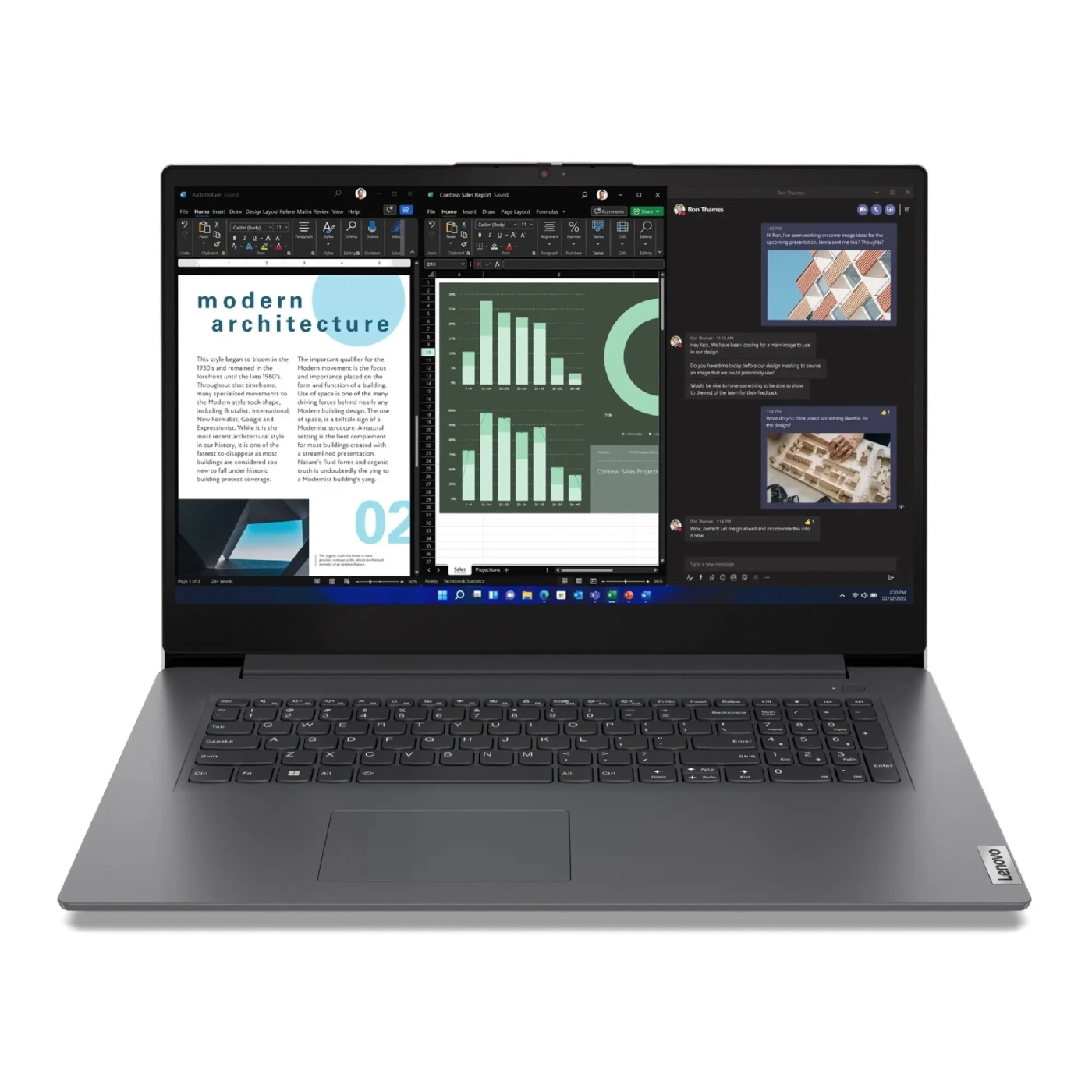 Купити Ноутбук Lenovo V17-G4 (83A2001SRA) - фото 1