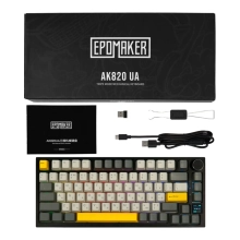 Купить Клавиатура EPOMAKER AK820 Pro RGB Mechanical Gift Switch Hot-Swap (AK820-PRO-B-G) Black - фото 8