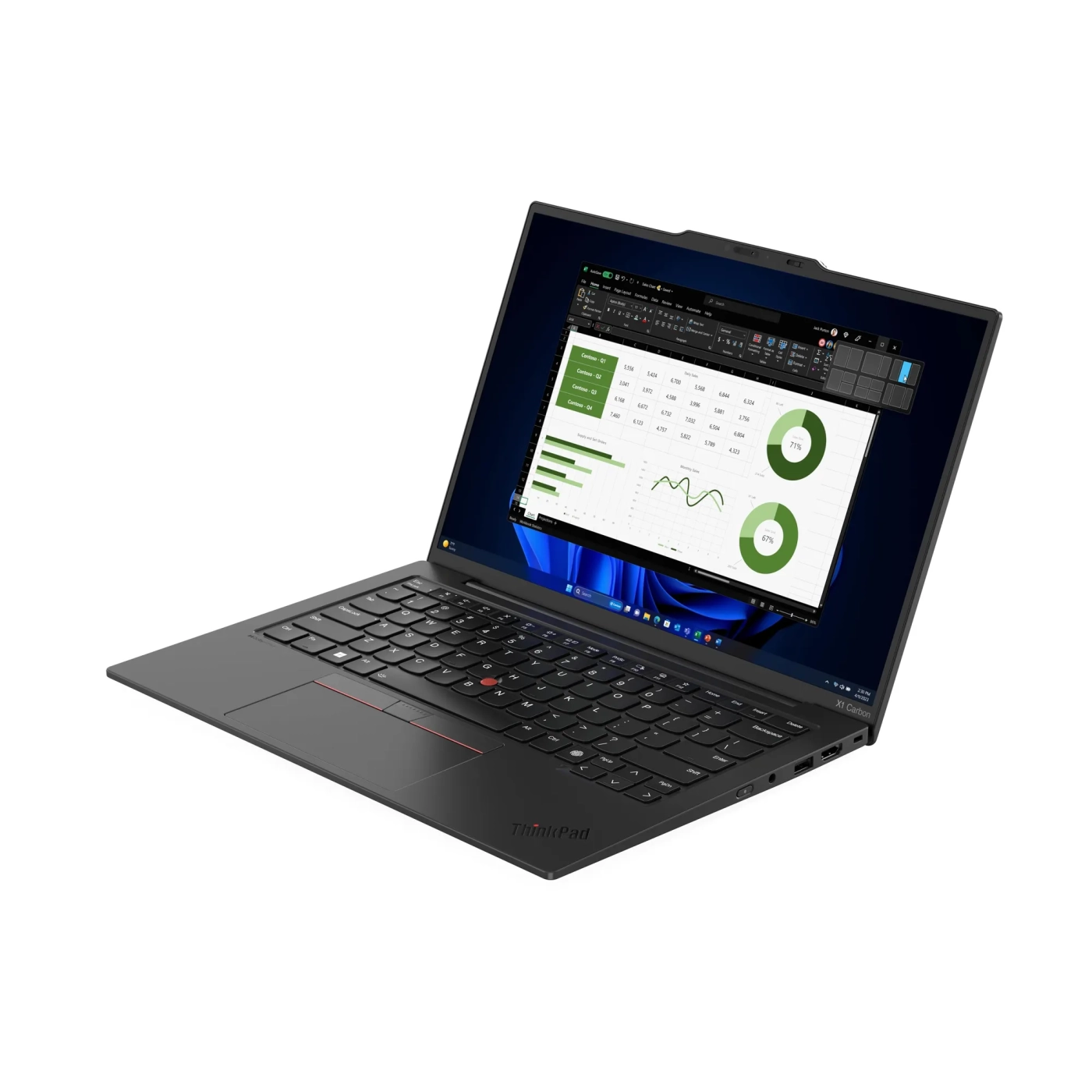 Купить Ноутбук Lenovo ThinkPad X1 Carbon Gen 12 (21KC0061RA) - фото 3