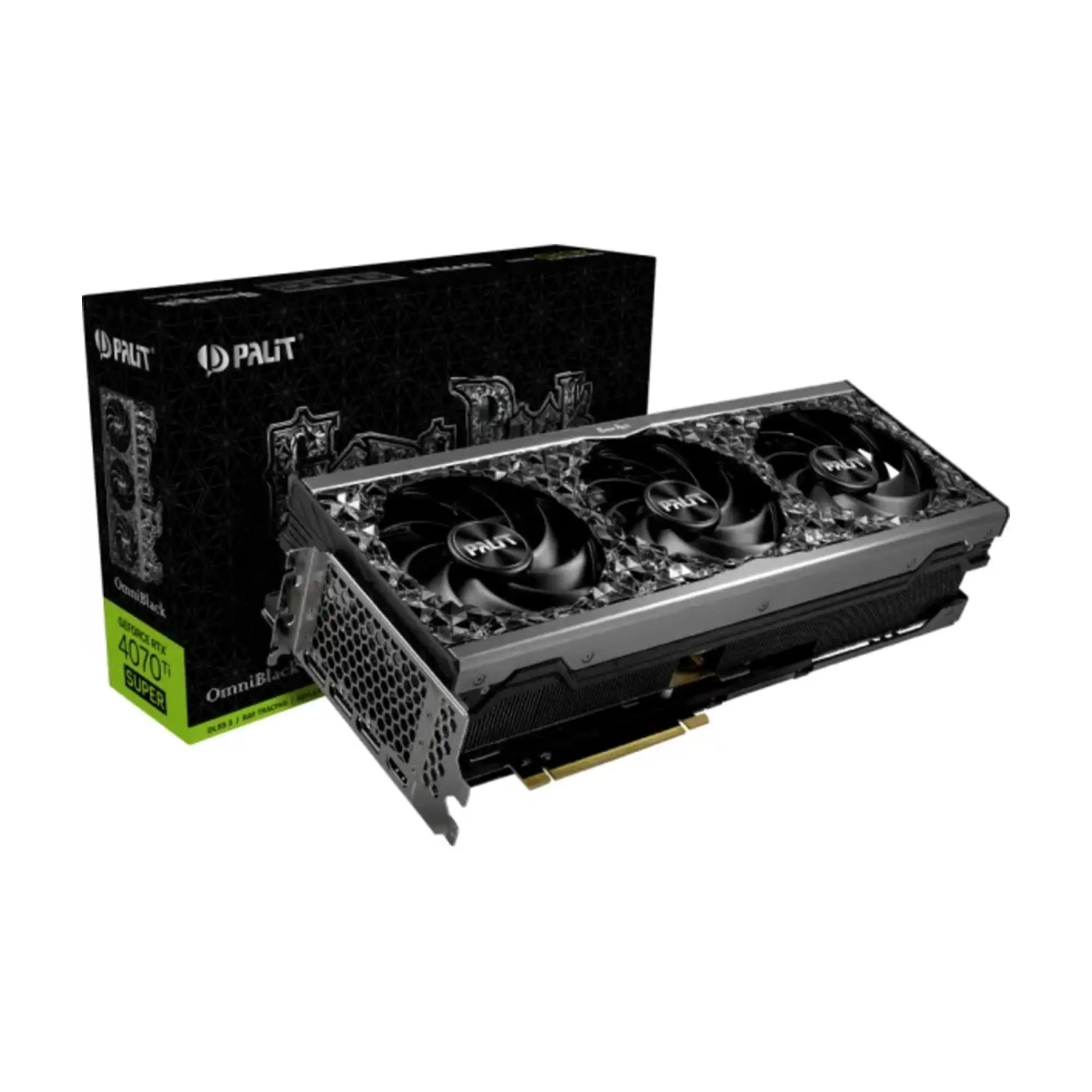 Купити Відеокарта Palit Nvidia GeForce RTX 4070 Ti SUPER GameRock OmniBlack 16GB (NED47TS019T2-1020Q) - фото 9