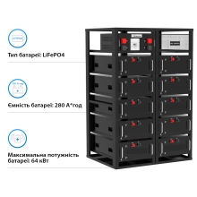 Купить Аккумуляторная батарея GSL 512V 280Ah 143kWh LiFePO4 (GSL-R143K) - фото 2