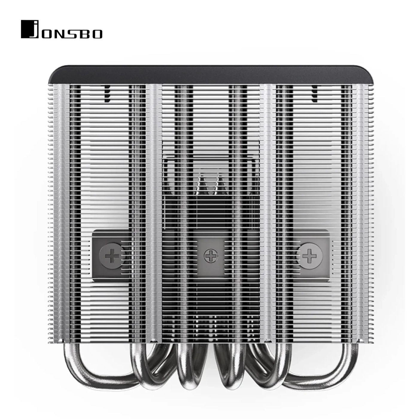 Купить Процессорный кулер JONSBO HP600 Black (120mm/LGA115X/1200/1700, AMD AM4/AM5/6 тепл. трубки) - фото 9
