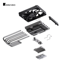 Купить Процессорный кулер JONSBO HP600 Black (120mm/LGA115X/1200/1700, AMD AM4/AM5/6 тепл. трубки) - фото 10