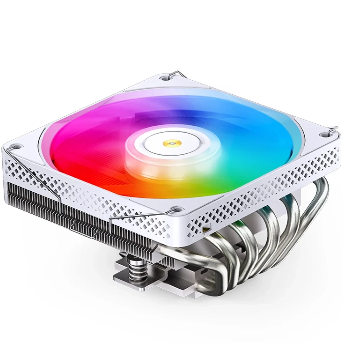 Купить Процессорный кулер JONSBO HP600 White (120mm/LGA115X/1200/1700, AMD AM4/AM5/6 тепл. трубки) - фото 1