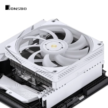Купить Процессорный кулер JONSBO HP600 White (120mm/LGA115X/1200/1700, AMD AM4/AM5/6 тепл. трубки) - фото 8