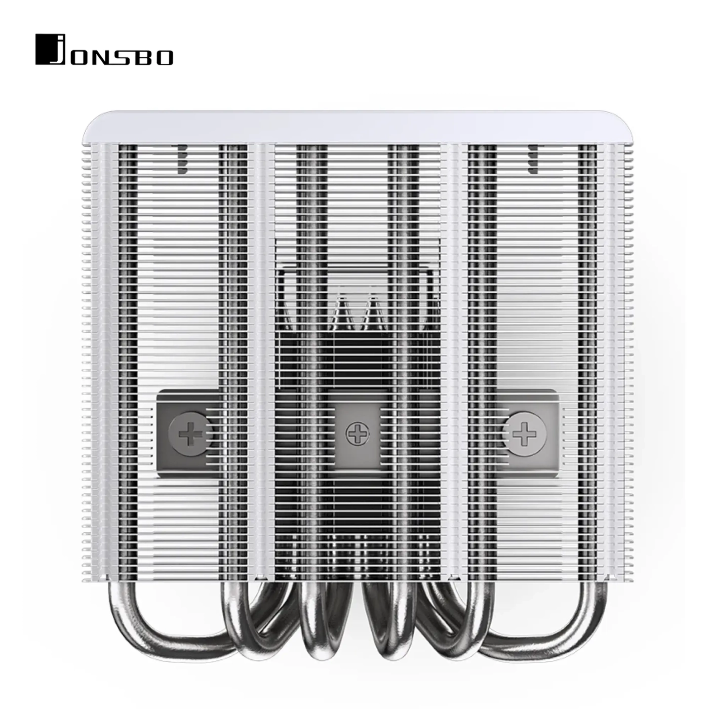 Купить Процессорный кулер JONSBO HP600 White (120mm/LGA115X/1200/1700, AMD AM4/AM5/6 тепл. трубки) - фото 9