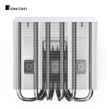 Купить Процессорный кулер JONSBO HP600 White (120mm/LGA115X/1200/1700, AMD AM4/AM5/6 тепл. трубки) - фото 9