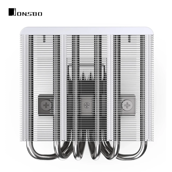 Купить Процессорный кулер JONSBO HP600 White (120mm/LGA115X/1200/1700, AMD AM4/AM5/6 тепл. трубки) - фото 9