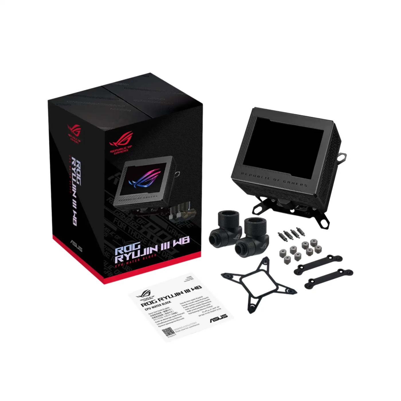 Купити Водоблок ASUS ROG RYUJIN III WB LCD CPU-Wasserblock (90RC00V0-M0UAY0) - фото 10