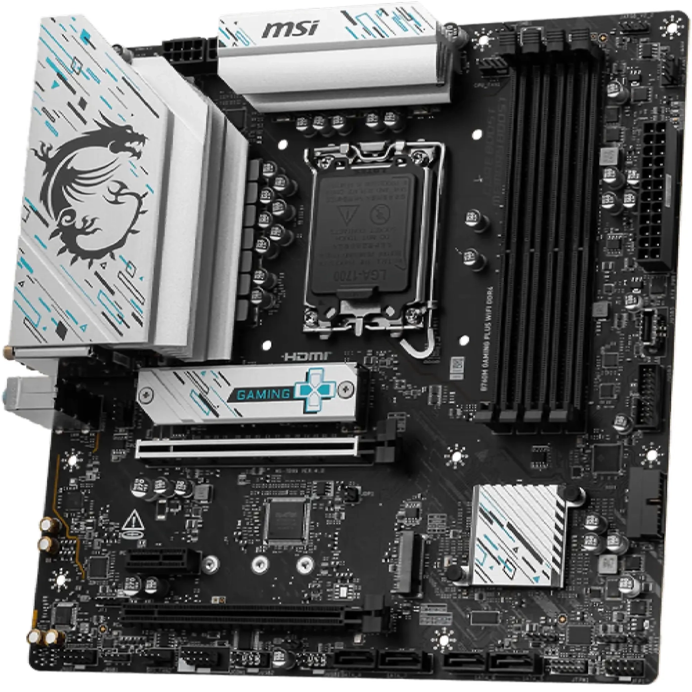 Купити Материнська плата MSI B760M GAMING PLUS WIFI DDR4 - фото 2
