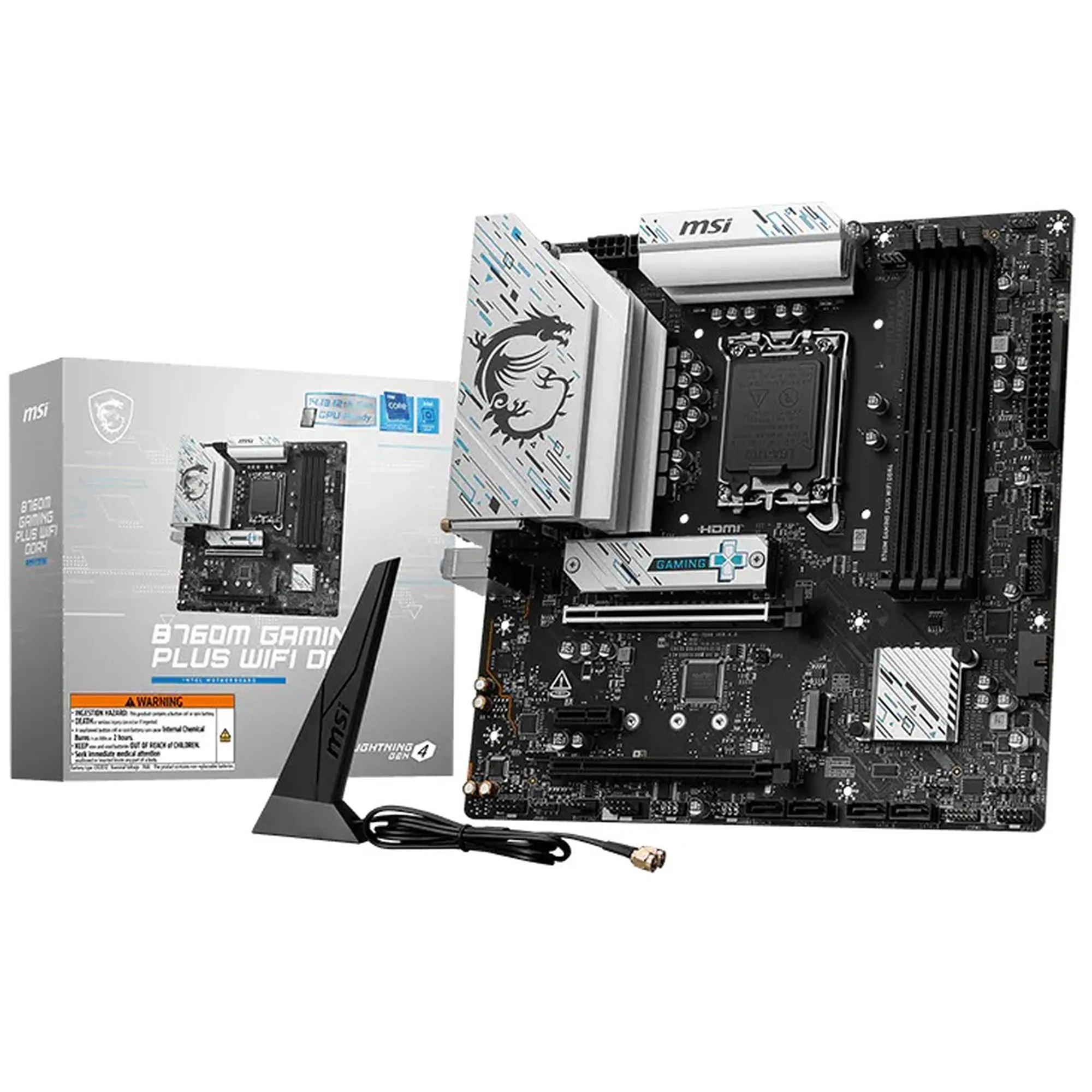 Купити Материнська плата MSI B760M GAMING PLUS WIFI DDR4 - фото 1