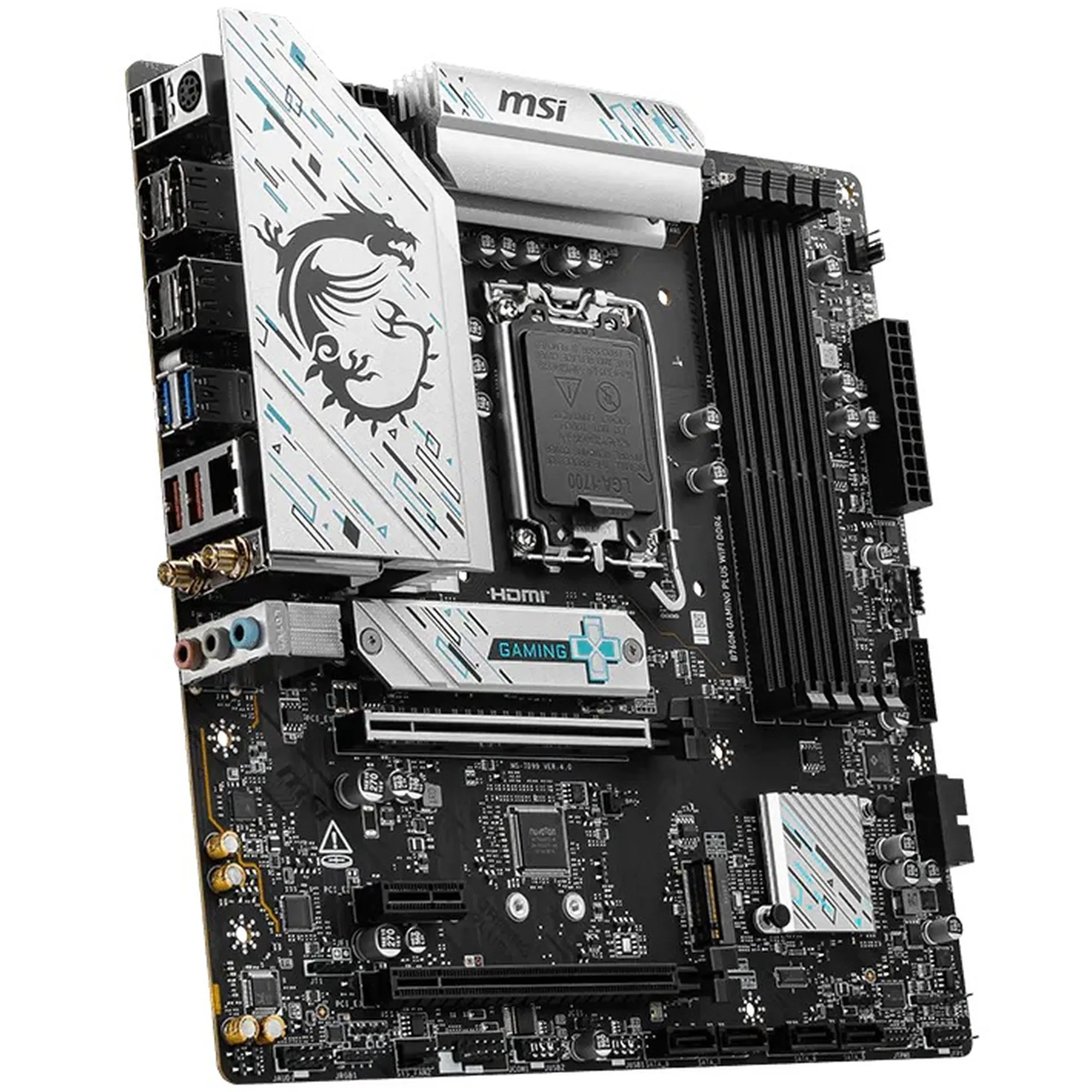 Купити Материнська плата MSI B760M GAMING PLUS WIFI DDR4 - фото 3