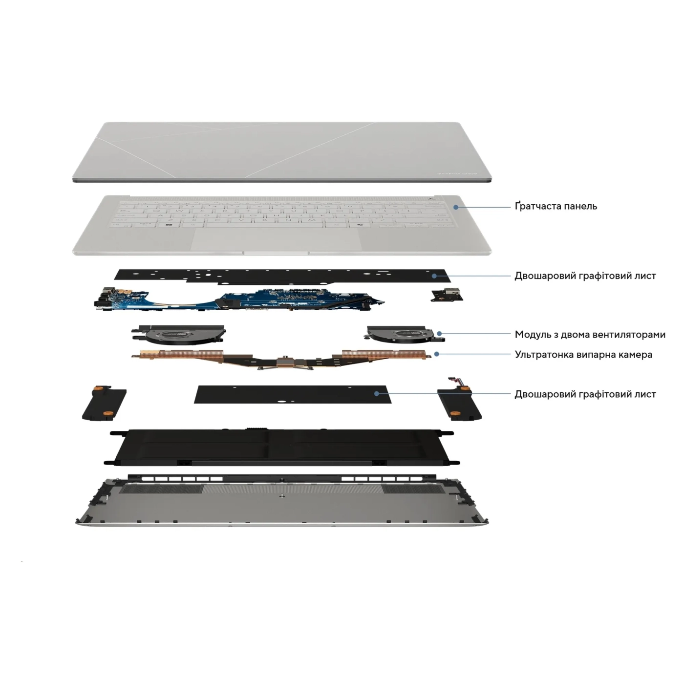 Купити Ноутбук ASUS Zenbook S 14 UX5406SA-PV030W (90NB14F2-M00170) - фото 7