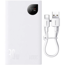 Купити Повербанк УМБ Baseus Adaman2 20000mAh 30W Overseas Edition White (PPAD080102) - фото 3