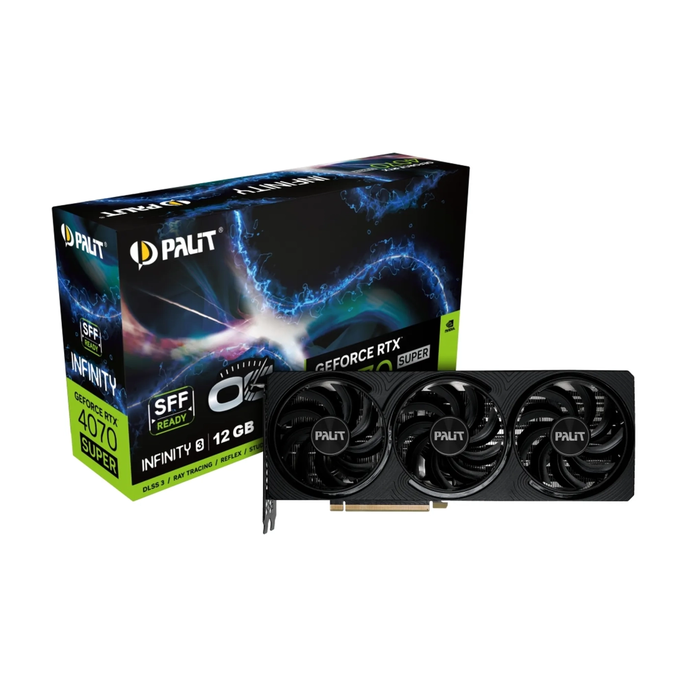 Купить Видеокарта Palit GeForce RTX 4070 SUPER Infinity 3 OC (NED407ST19K9-1043S) - фото 8