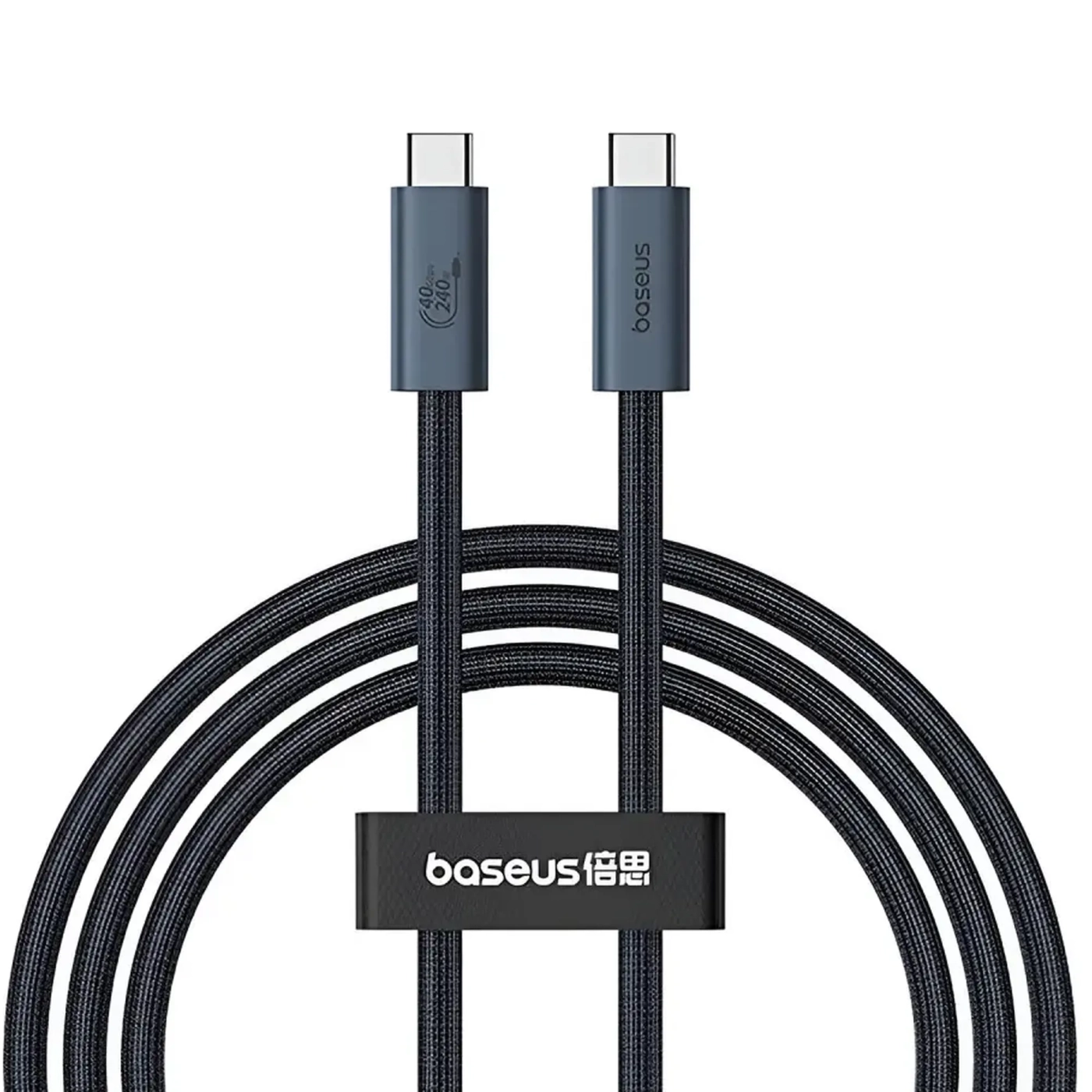 Купити Кабель Baseus Flash USB-C - USB-C 240W 1m Cluster Black (P10311803111-00) - фото 1