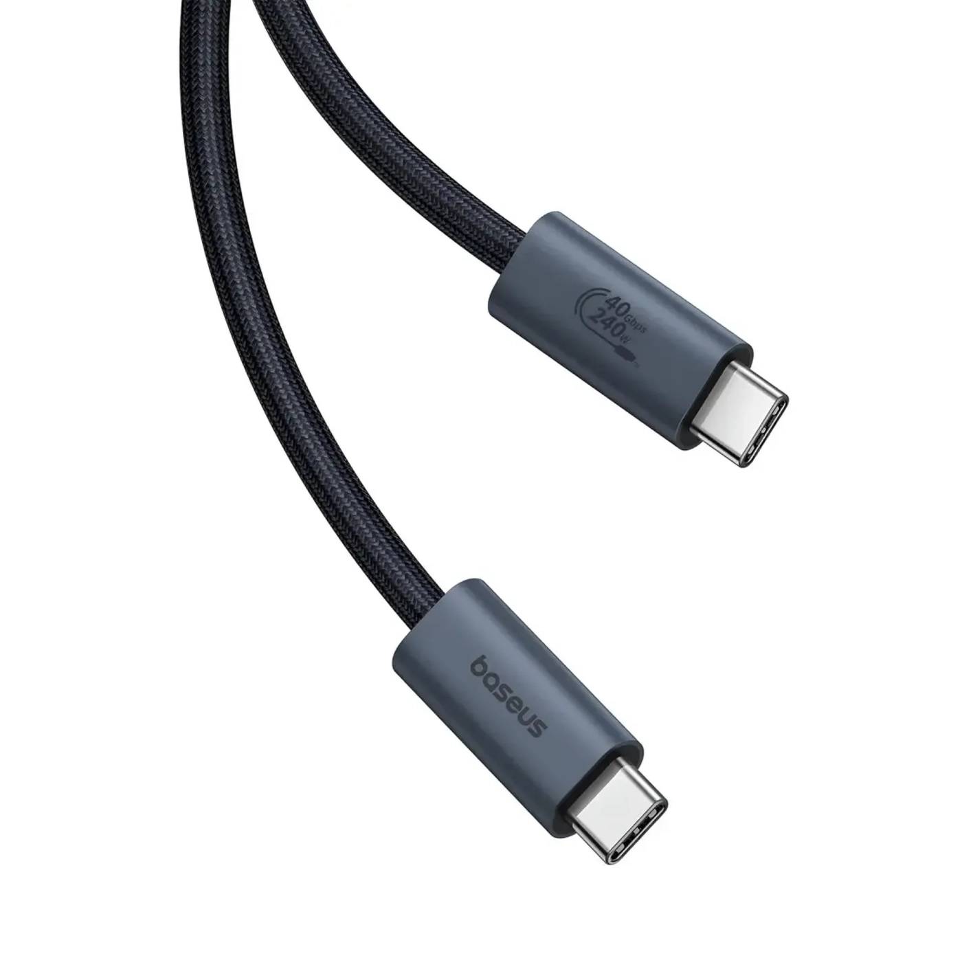 Купити Кабель Baseus Flash USB-C - USB-C 240W 1m Cluster Black (P10311803111-00) - фото 3