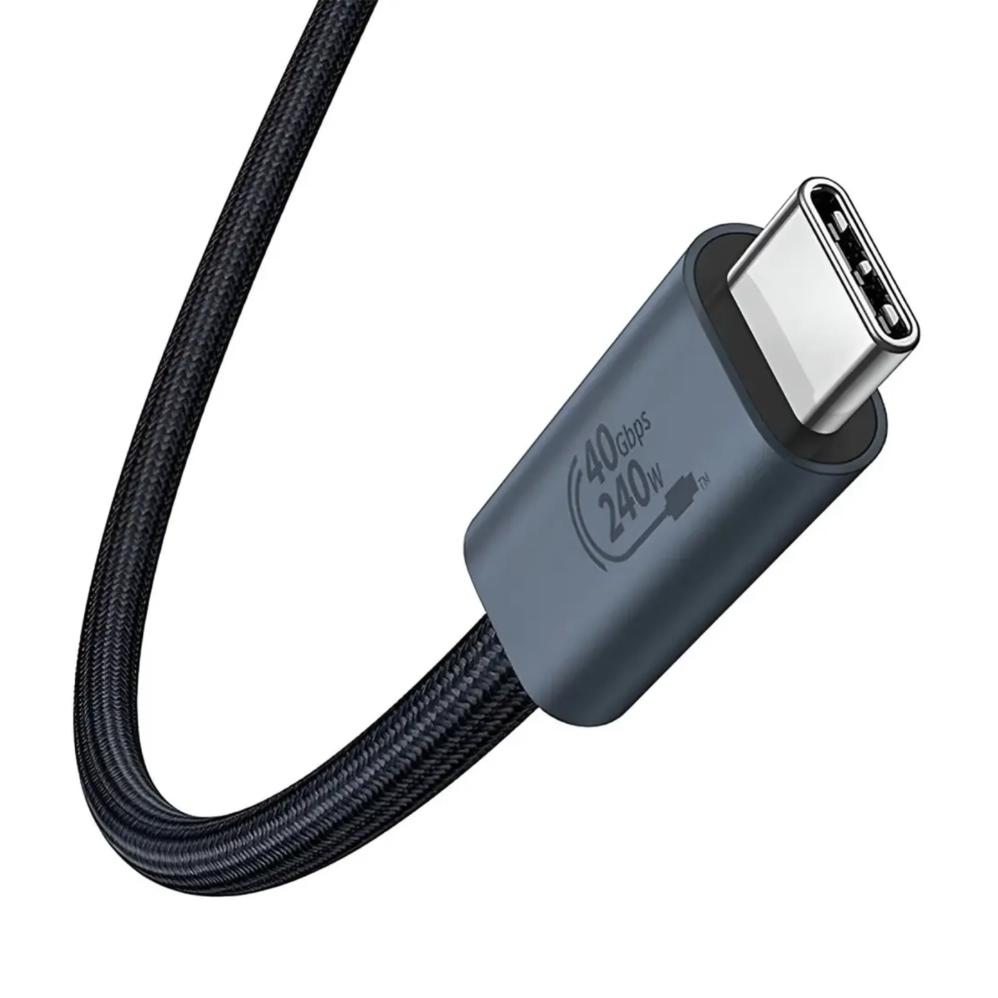 Купити Кабель Baseus Flash USB-C - USB-C 240W 1m Cluster Black (P10311803111-00) - фото 4