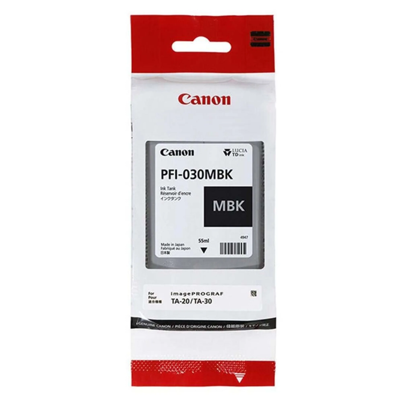 Купить Картридж Canon PFI-030 MBK Matte Black (3488C001) - фото 1
