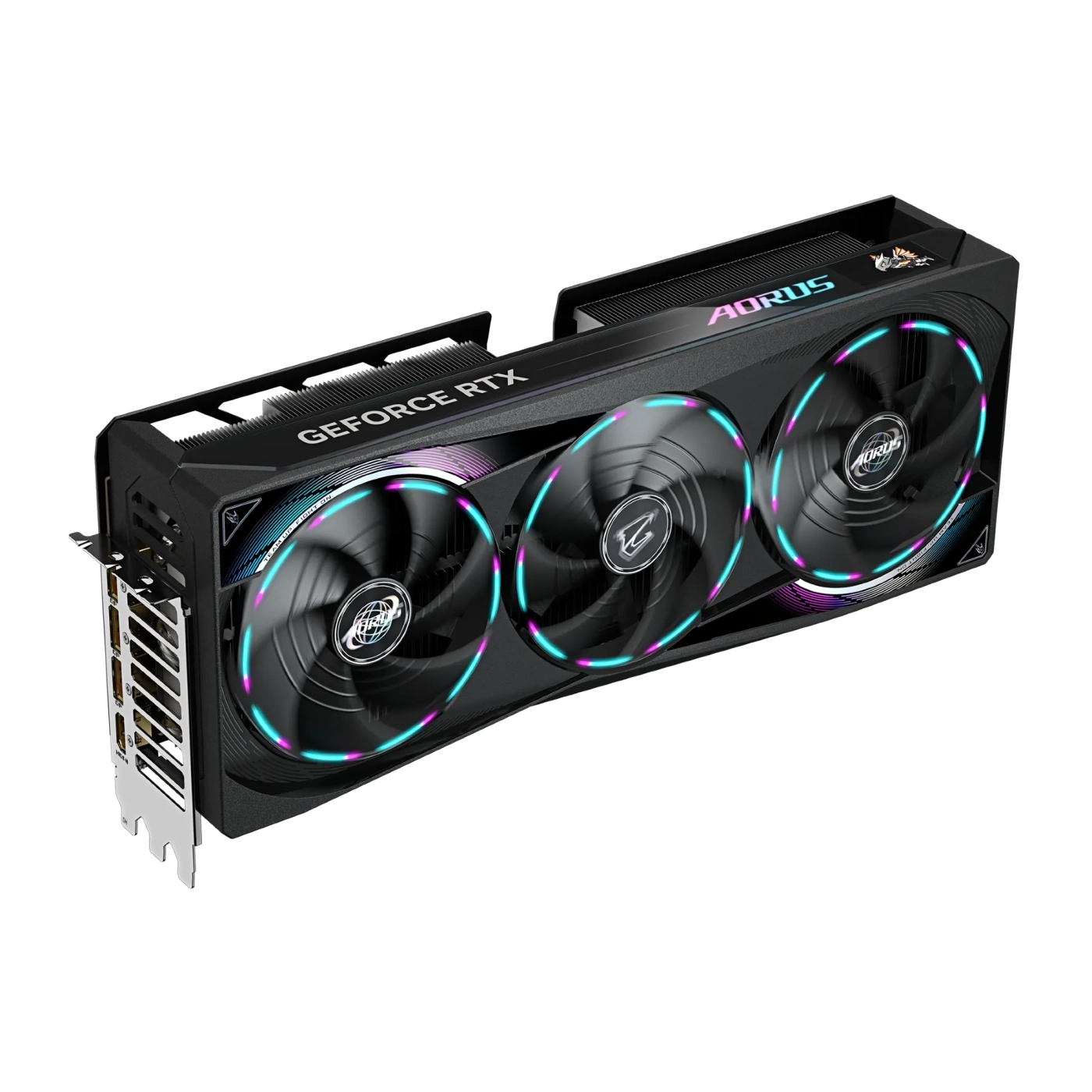Купить Видеокарта GIGABYTE Nvidia GeForce RTX 5080 SUPER AORUS MASTER 16Gb (GV-N5080AORUS M-16GD) - фото 2