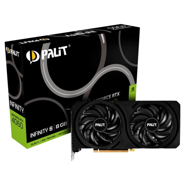 Купить Видеокарта Palit GeForce RTX 4060 Infinity 2 8GB GDDR6 (NE64060019P1-1070L) - фото 9