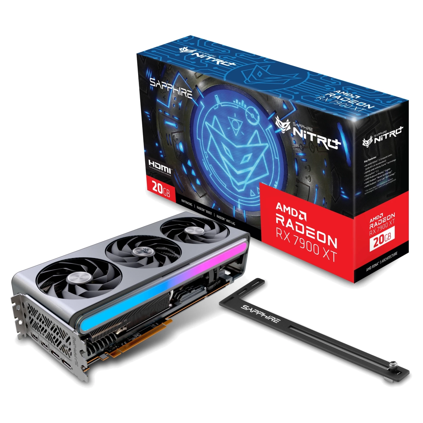 Купить Видеокарта Sapphire Radeon RX 7900 XT 20GB GDDR6 Nitro+ Vapor-X (11323-01-40G) - фото 7