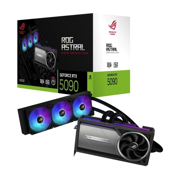 Купити Відеокарта Asus ROG Astral LC GeForce RTX 5090 OC 32GB (ROG-ASTRAL-LC-RTX5090-O32G-GAMING) - фото 10