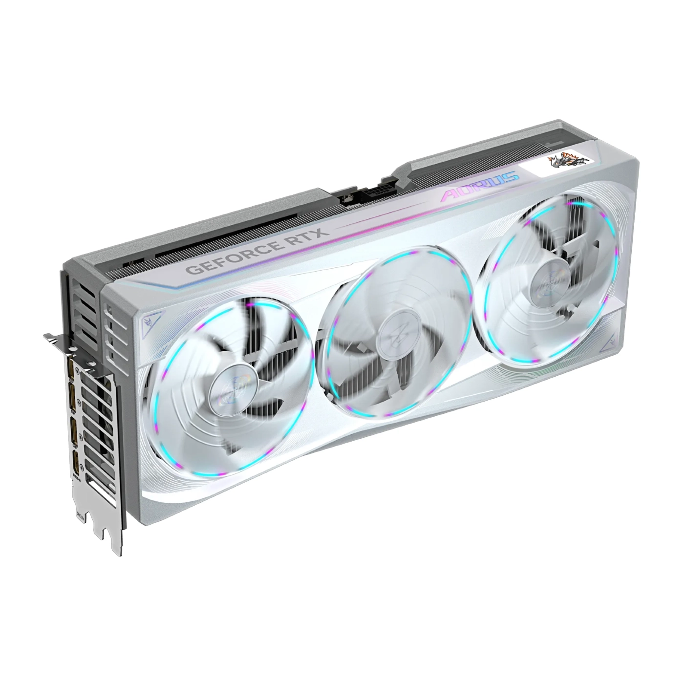 Купить Видеокарта Gigabyte GeForce RTX 5090 AORUS MASTER ICE 32GB (GV-N5090AORUSM ICE-32GD) - фото 4