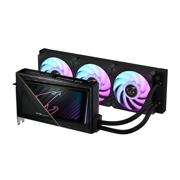 Купить Видеокарта Gigabyte GeForce RTX 5090 AORUS XTREME WATERFORCE 32GB (GV-N5090AORUSX W-32GD) - фото 2