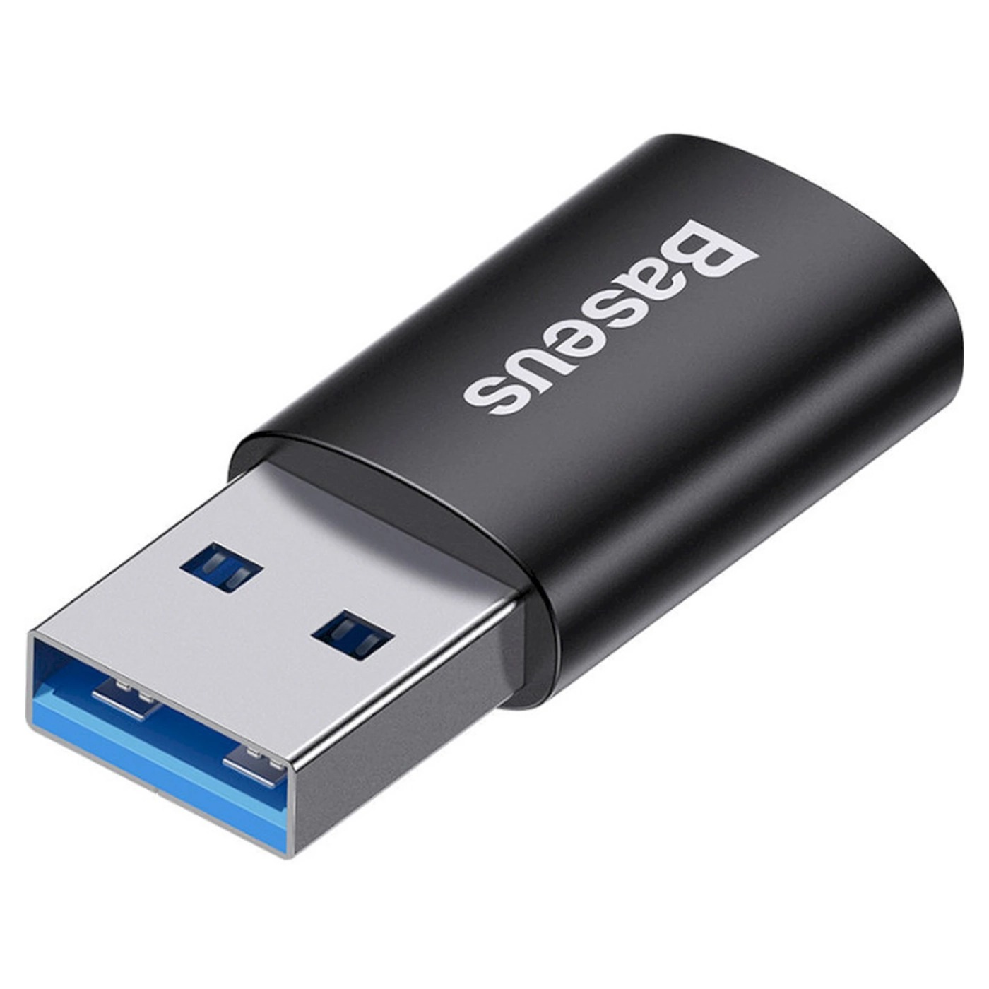 Купить Адаптер Baseus Ingenuity Series Mini OTG Adaptor USB 3.1 to USB-C Black (ZJJQ000101) - фото 1