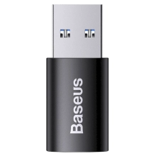 Купить Адаптер Baseus Ingenuity Series Mini OTG Adaptor USB 3.1 to USB-C Black (ZJJQ000101) - фото 4