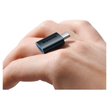 Купить Адаптер Baseus Ingenuity Series Mini OTG USB-C to USB-A 3.1 Blue (ZJJQ000003) - фото 8