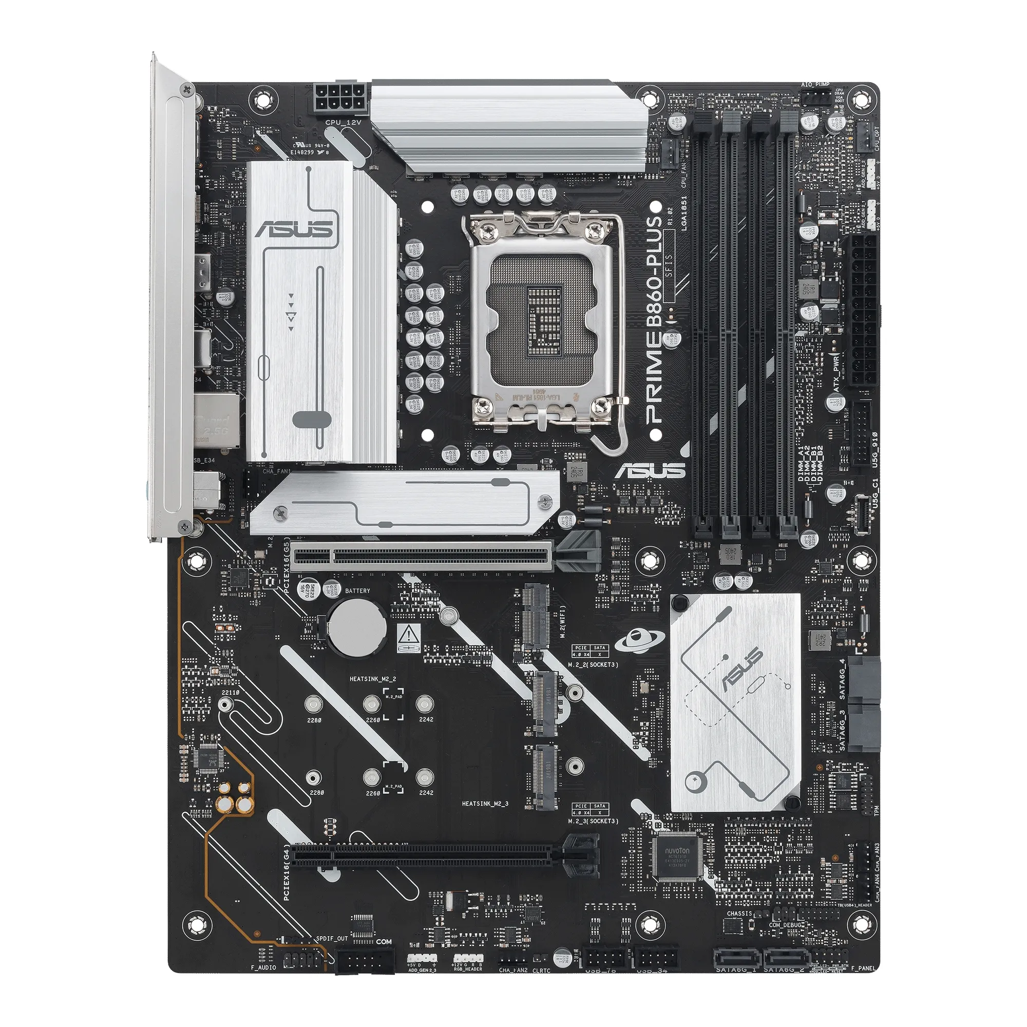 Купити Материнська плата Asus PRIME B860-PLUS-CSM - фото 1