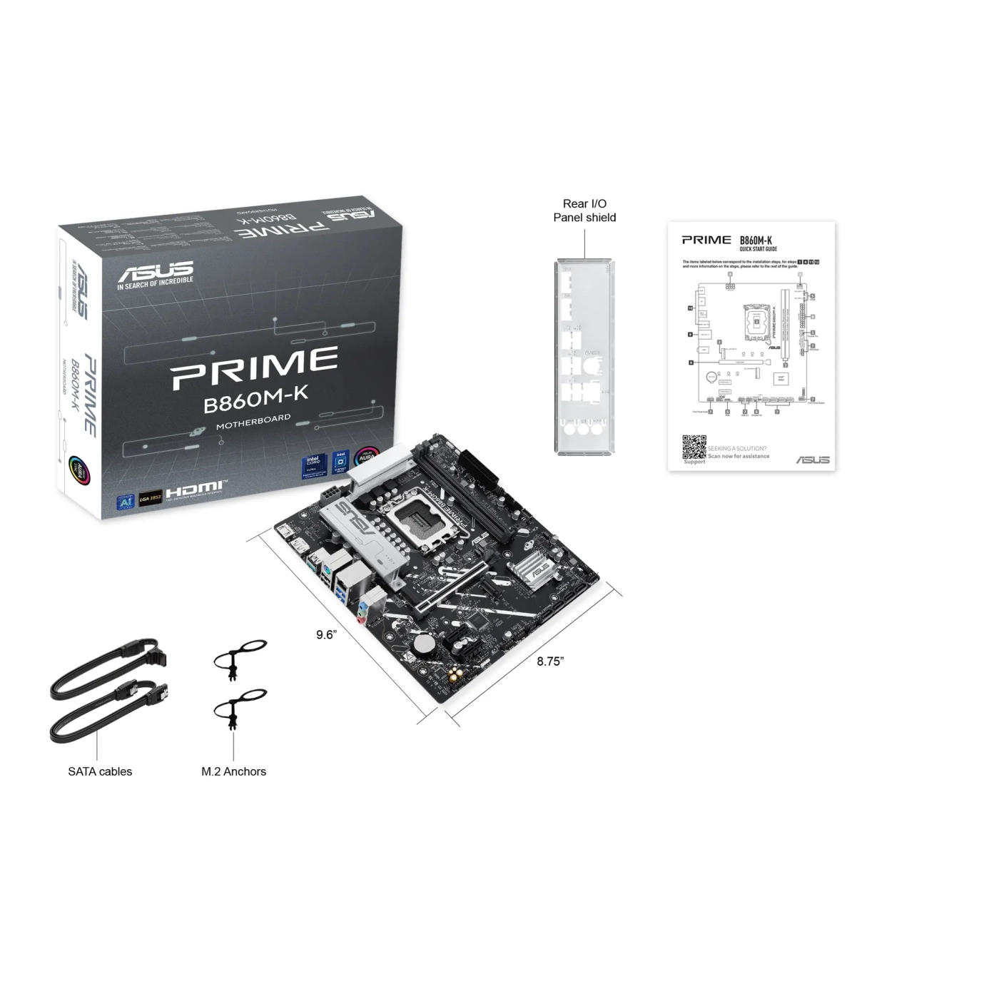 Купить Материнская плата Asus PRIME B860M-K - фото 7