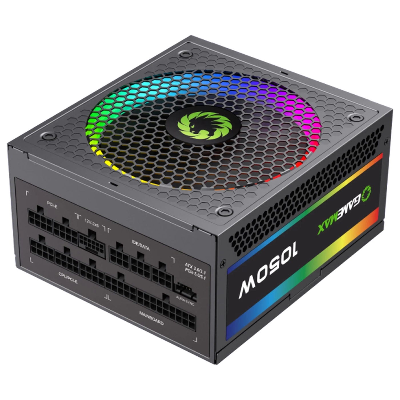 Купити Блок живлення Gamemax RGB1050 PRO (ATX3.0/3.1 PCI5.0/5.1) 1050W 80+ Gold - фото 6