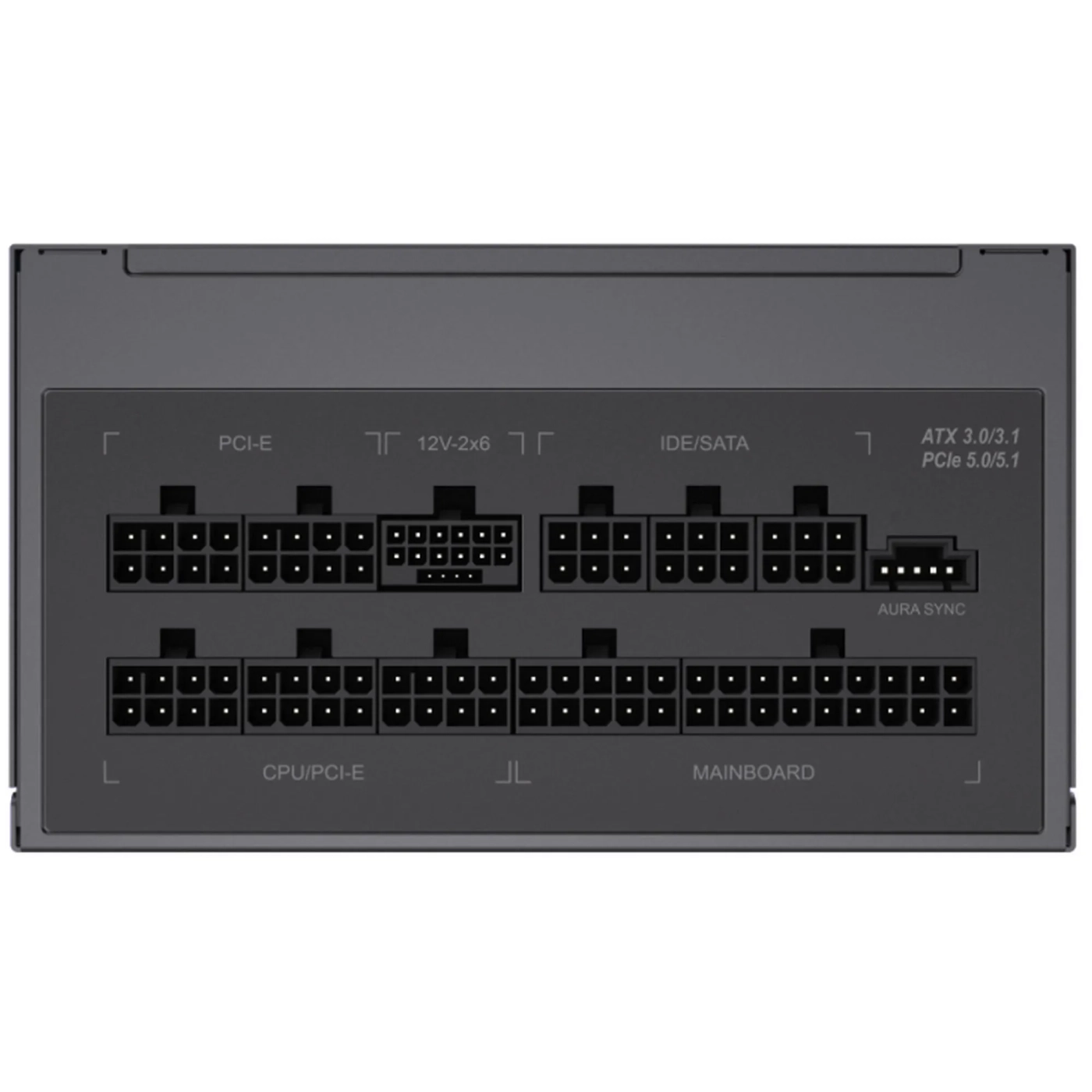 Купити Блок живлення Gamemax RGB1050 PRO (ATX3.0/3.1 PCI5.0/5.1) 1050W 80+ Gold - фото 8
