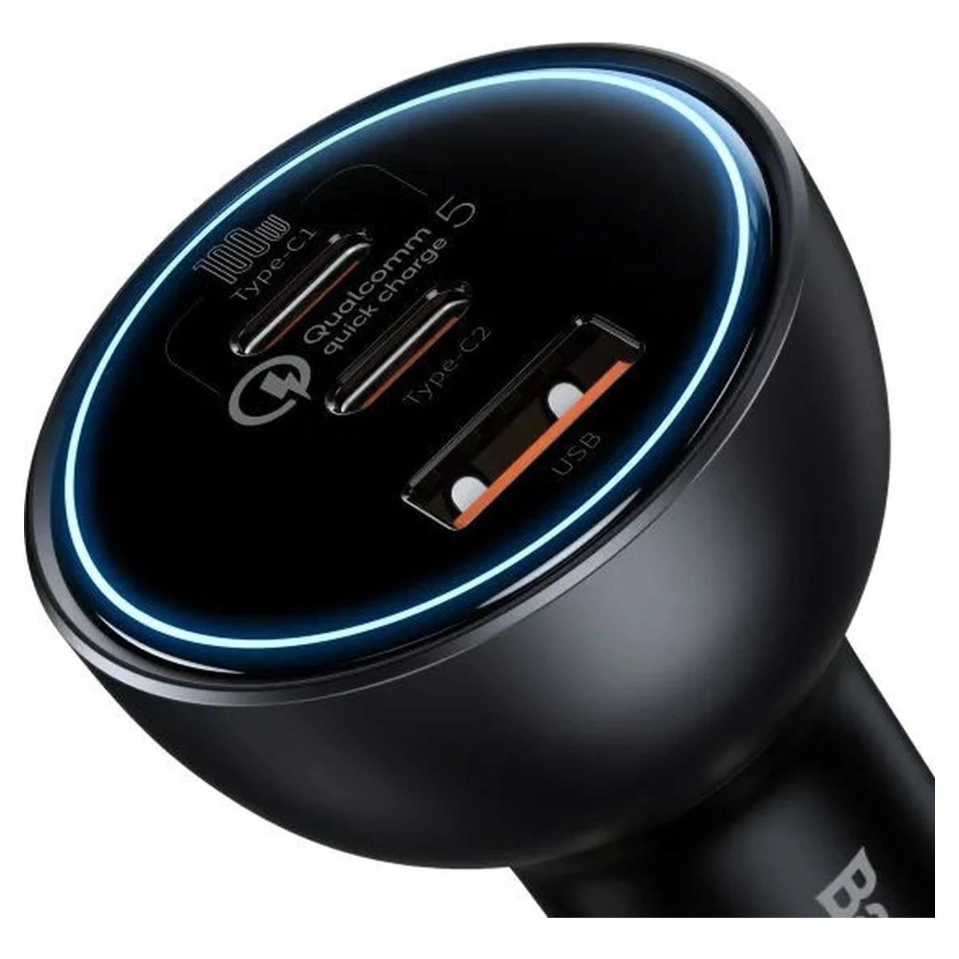 Купити АЗП Baseus Qualcomm Quick Charge 5 Multi-port 160W (TZCCZM-0G) - фото 3