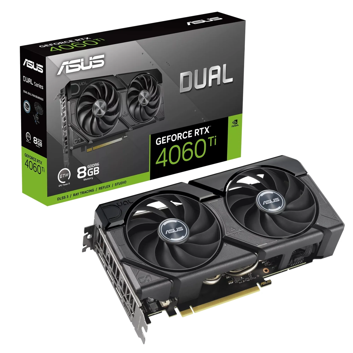 Купить Видеокарта Asus Dual GeForce RTX 4060 Ti EVO Edition (DUAL-RTX4060TI-8G-EVO) - фото 13