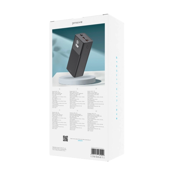Купить Павербанк УМБ Proove Giant 40000mAh 100W Black (PBGI99320001) - фото 5