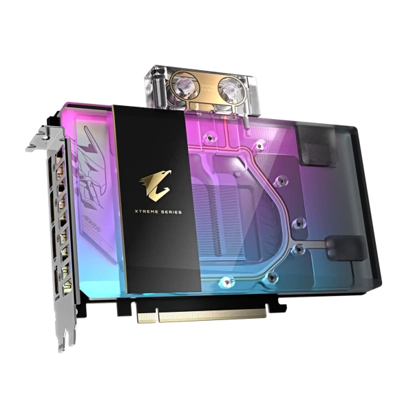 Купить Видеокарта Gigabyte GeForce RTX 5080 AORUS XTREME WATERFORCE WB 16G (GV-N5080AORUSX WB-16GD) - фото 4